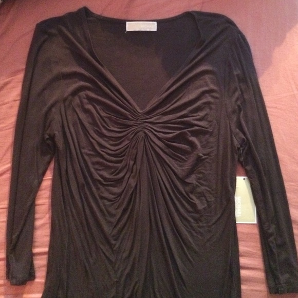 Brown Michael Kors Shirt NWT
