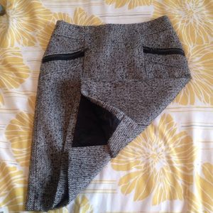 Wool pencil skirt