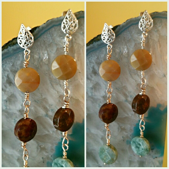 Sterling silver earrings