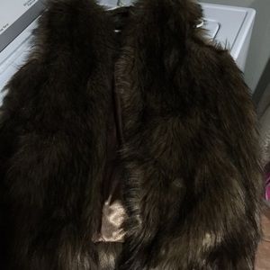 Furry vest