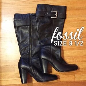 Fossil Black Boots