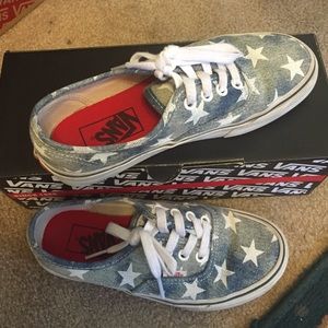 Authentic Vans (Washed) Stars/Blue