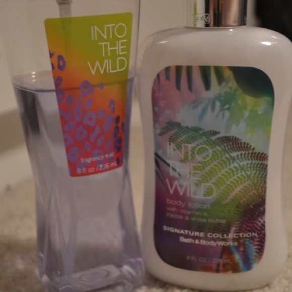 Bath and Body Works body spray and lotion