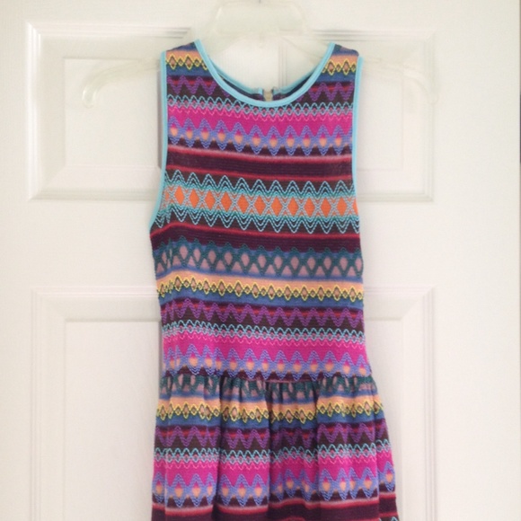 Patterned short dress