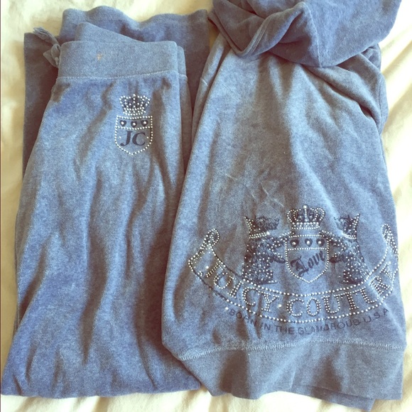 Juicy Couture Other - Grey juicy couture track suit