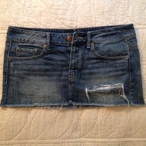 American Eagle denim mini