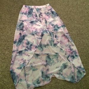 flowy skirt