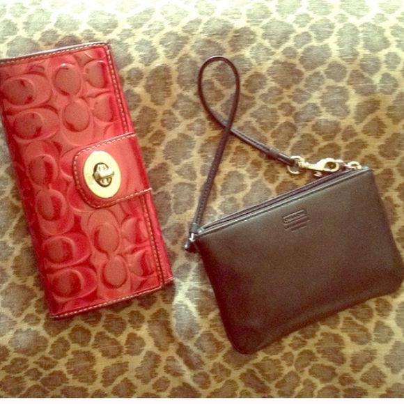 Coach wallet n coin purse
