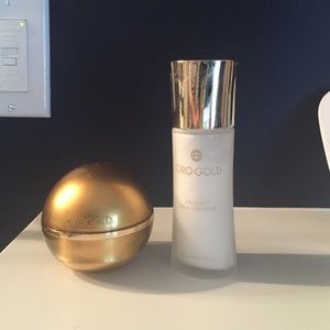 Orogold deep peeling and milk cleanser