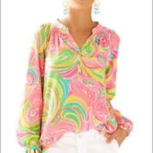 Lilly Pulitzer Elsa Top 🚫no trades 🚫