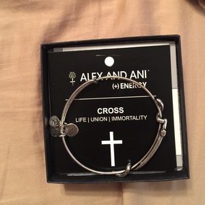 Alex and Ani cross bracelet
