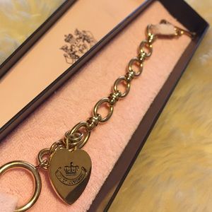 Authentic Juicy Couture Gold Chain Bracelet !