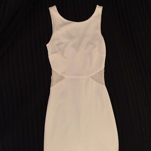 Zara white mini dress
