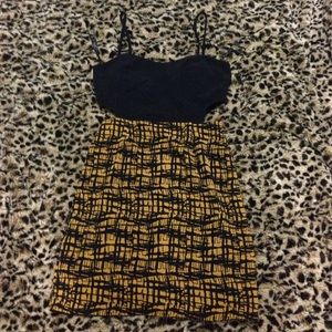 Tribal print dress.