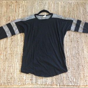 PINK long sleeve cotton spirit jersey