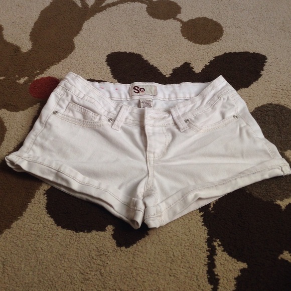 White Shorts