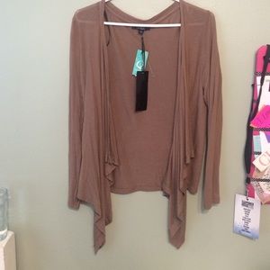 Light brown flowy sweater