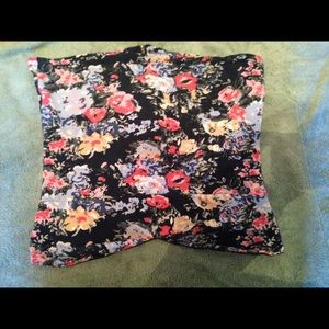 Bustier top floral