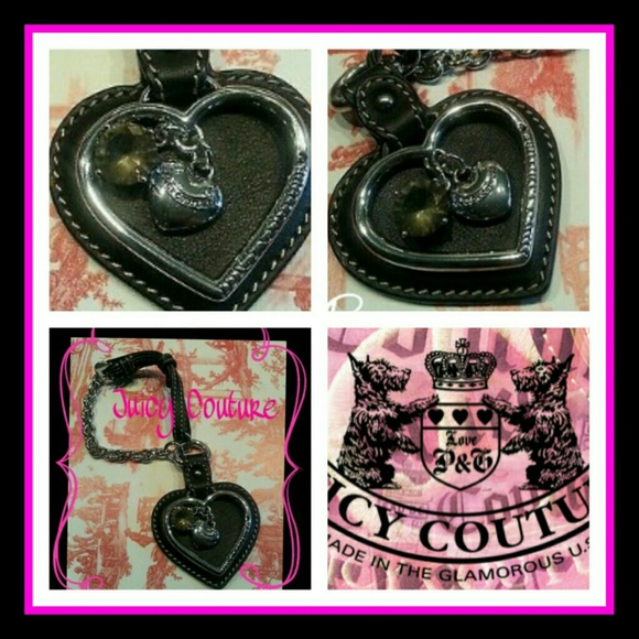 SOLD🇱🇷Juicy🇱🇷 Couture PURSE CHARM LEATHER fob❤ - Picture 3 of 4