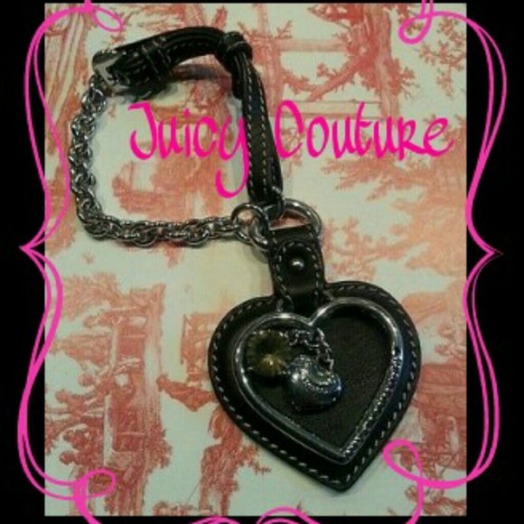 SOLD🇱🇷Juicy🇱🇷 Couture PURSE CHARM LEATHER fob❤ - Picture 4 of 4