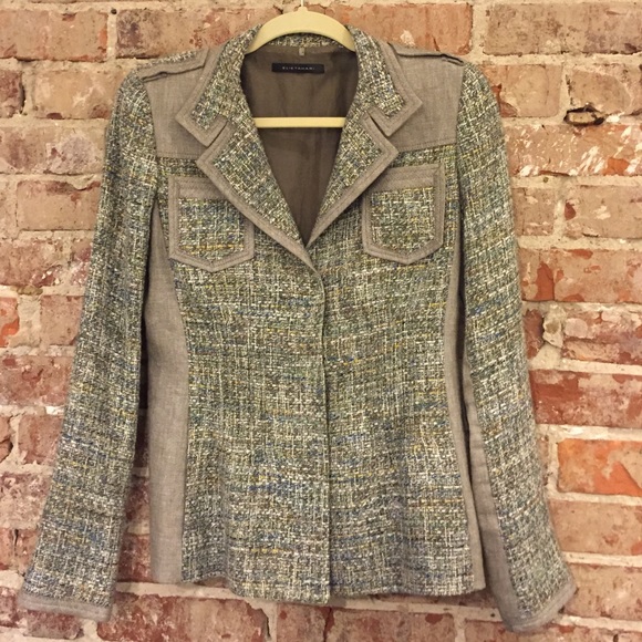 Tweed Elie Tahari blazer