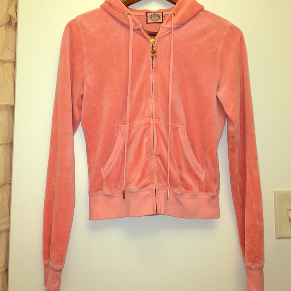Pink velvet juicy couture jacket