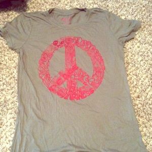Lucky brand peace tee