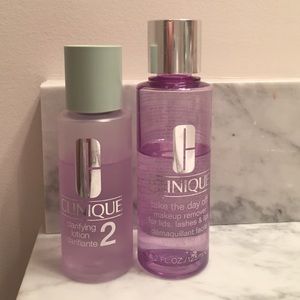 Clinique clarifying lotion 2 & makeup remover