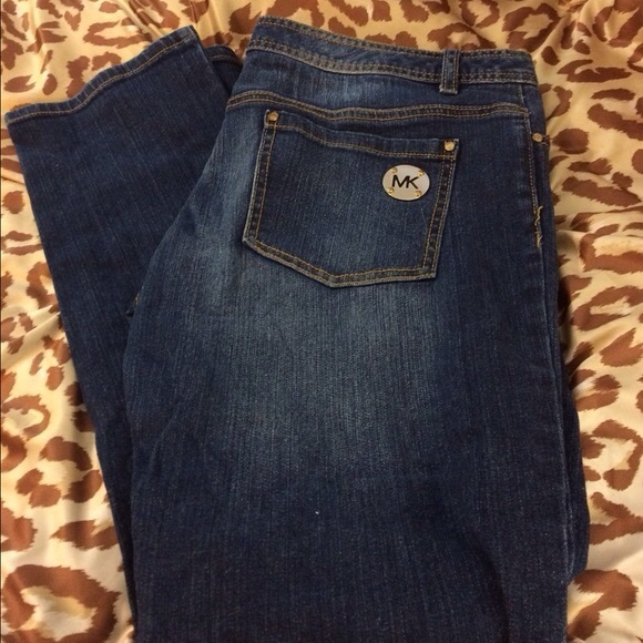 Dark Colored Denim Jeans