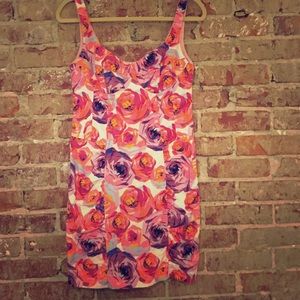 Floral bodycon dress