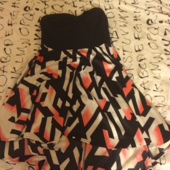 A beautiful high low dress barely worn