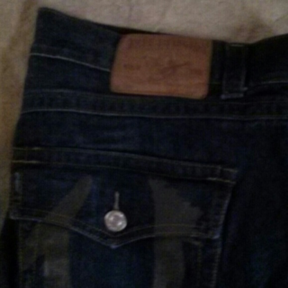 Gently wore. Maybe Three times. Dark blue.