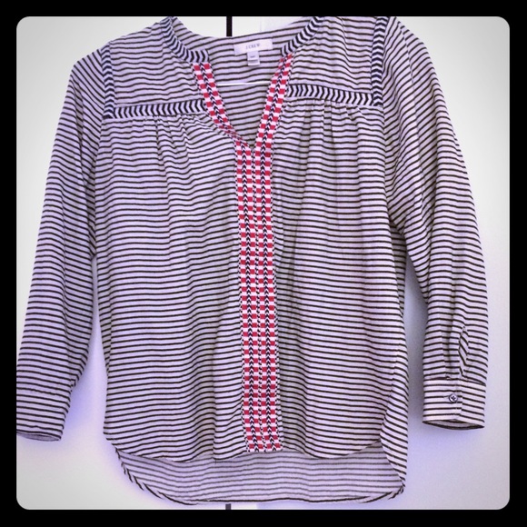 Jcrew popover shirt