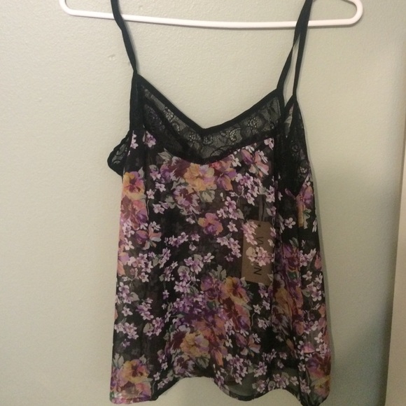 LF Floral tank top NWT - Picture 1 of 2
