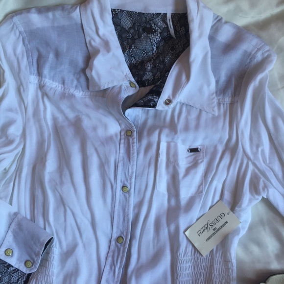 50 guess tops guess button up dress nwt from 50 guess tops guess button up dress nwt from