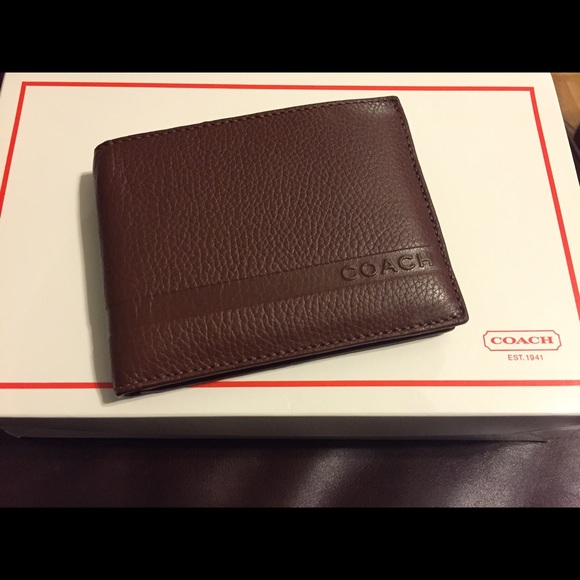 Men's Coach wallet- NEVER used!!!