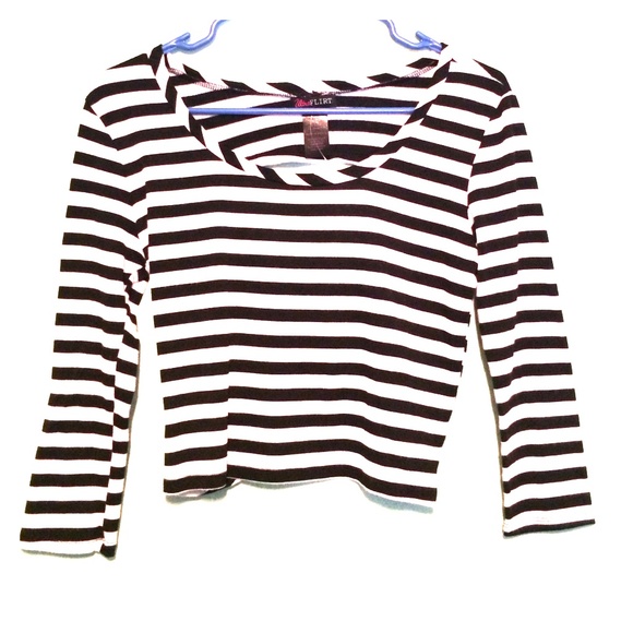 Stripe crop top