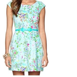 Lilly light blue floral dress!