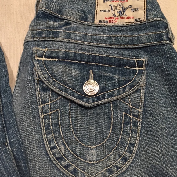 Bootleg True Religion Jeans - Picture 2 of 4