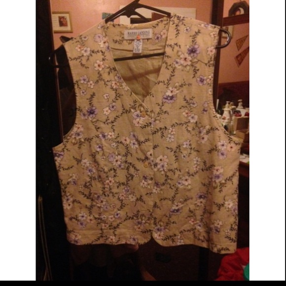 Floral vest
