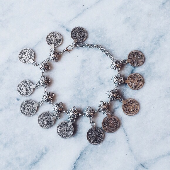 SOLD | Jewelry | Boho anklet AND bracelet - Picture 2 of 3