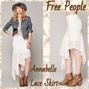 🆕FREE PEOPLE - ANNABELLE LACE SKIRT