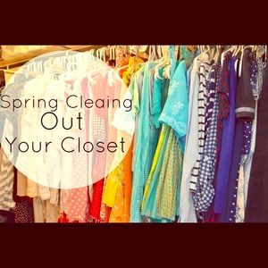 Spring Cleaning my Closet!!!!