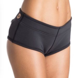 ROXY neoprene boy short bathing suit bottoms