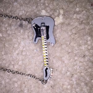 guitar necklace CUTE