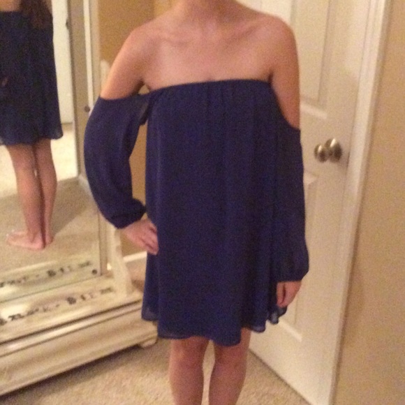 Sage Royal blue Dress size small