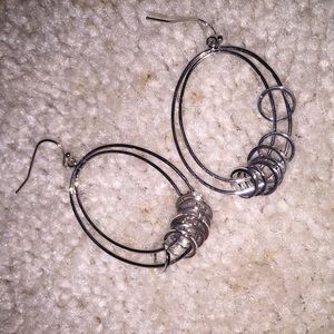 cute dangly sterling silver earrings never worn