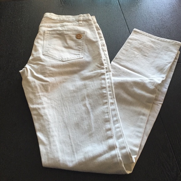 Tory Burch Slim Fit Denim