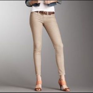 Hollister tan skinny pants