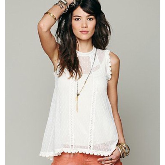 Free People Dear Brigette Top